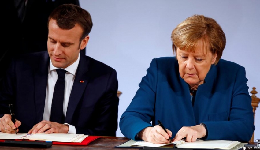 Германия и Франция подписали Ахенский договор о сотрудничестве