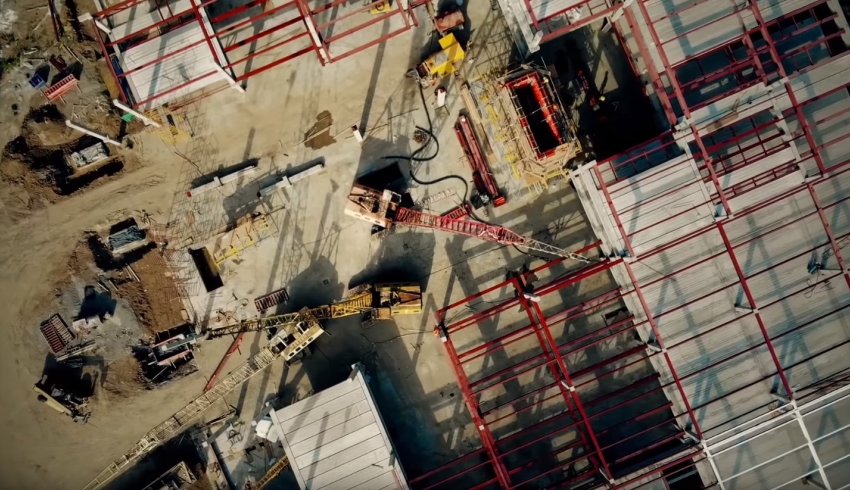 В аэропорту «Запорожье» достраивают новый пассажирский терминал (видео)